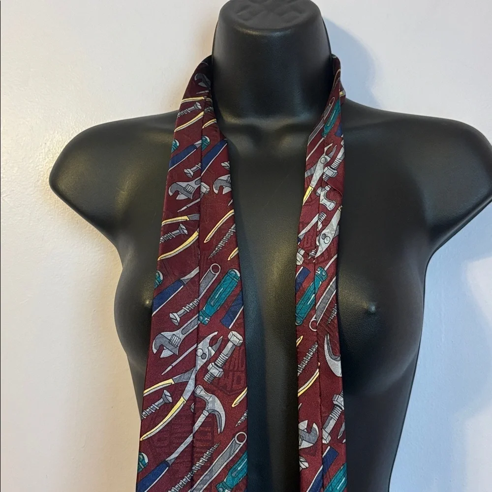 Home Improvement Vintage TV Show More Power Tool Time Necktie Tie